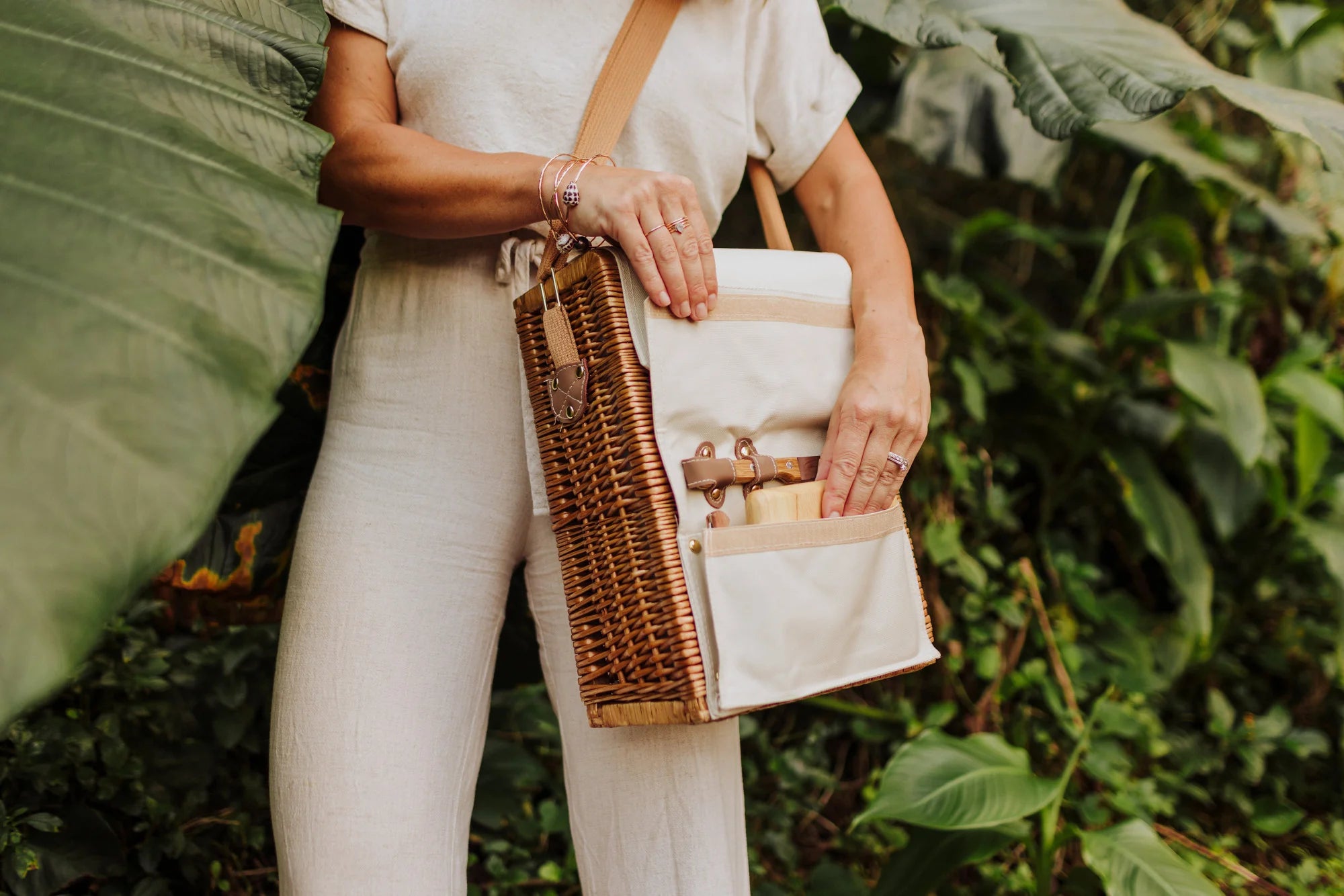 Picnic Time Corsica Wine & Cheese Picnic Basket