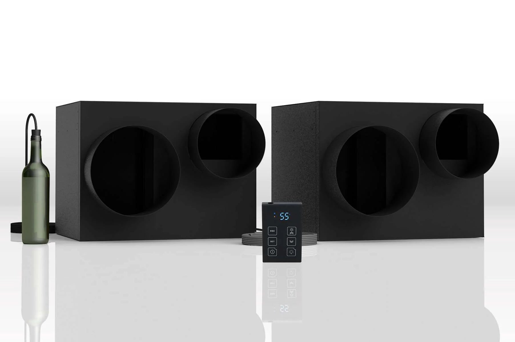 WhisperKOOL Twin Platinum Split Wine Cellar Cooling System