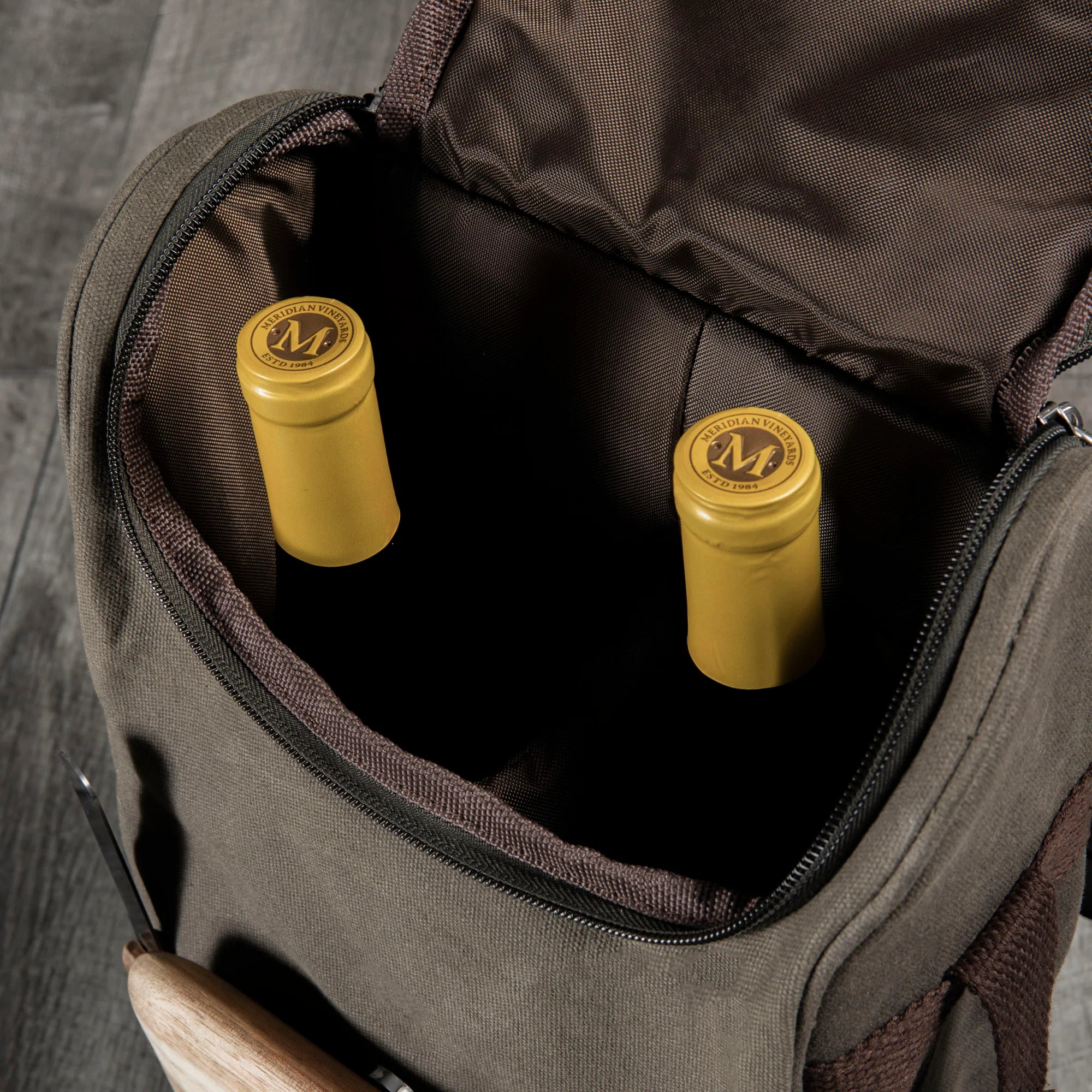 Legacy 2 Bottle Insulated Wine & Cheese Bag