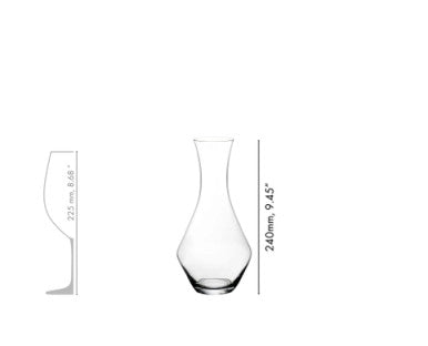 Merlot Decanter + Veloce Cabernet/Merlot Glass Set