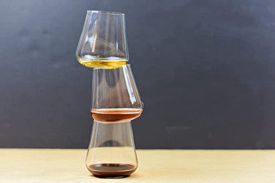 Gabriel-Glas DrinkArt Bottle Decanter + Stemless Glass Set