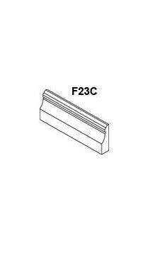 Modular Redwood Wine Racking F23C End Cap- side returns