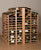 Retail 13 Freestanding Island with 2 Tiered Displays  - Premium Wooden Wine Racks