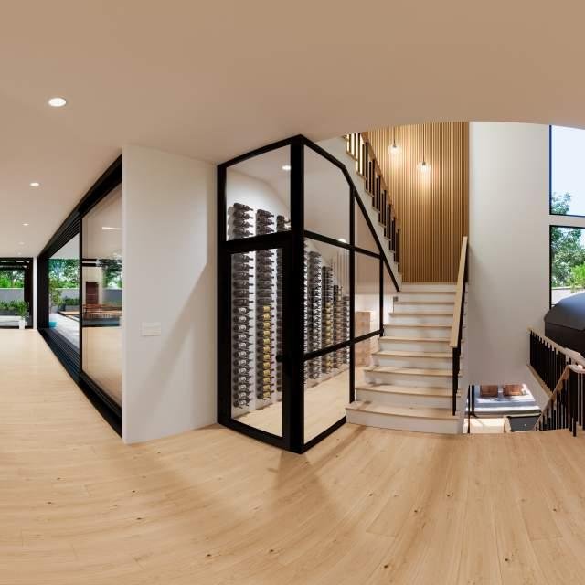 How To Build A Under The Stairs Wine Wall