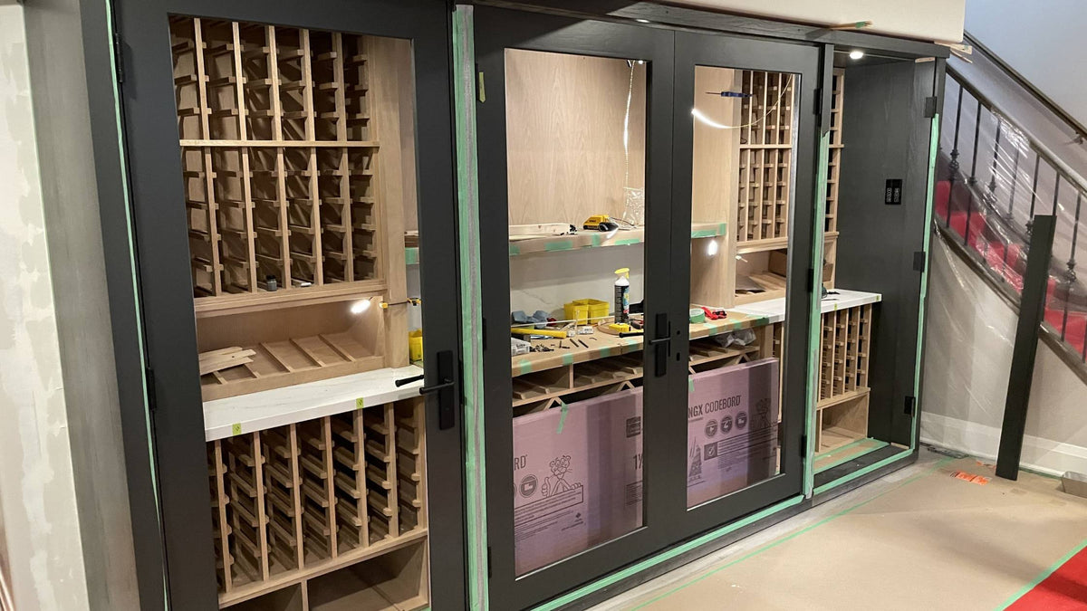 Cellar Box Rig How to Build a Basement Wine Cellar