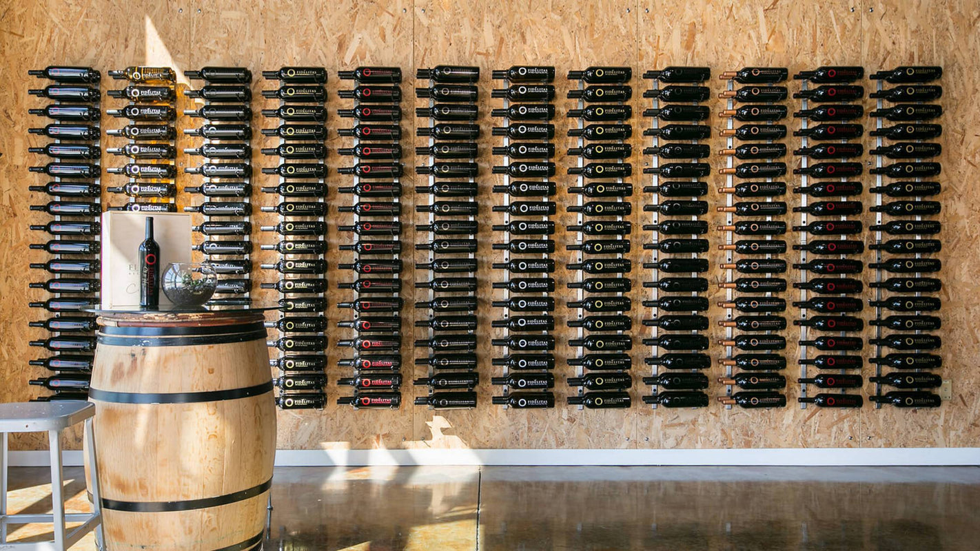 Celebrate the Beauty of VintageView Wall-Mounted Metal Wine Racks