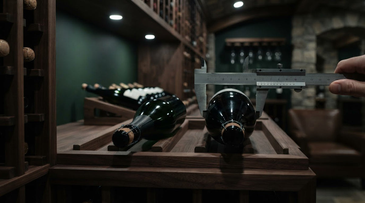 Champagne Bottle Diameter and the Right Wine Rack Slot