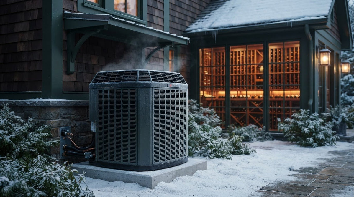 Exterior Condenser Placement in Winter and Low Ambient Kits