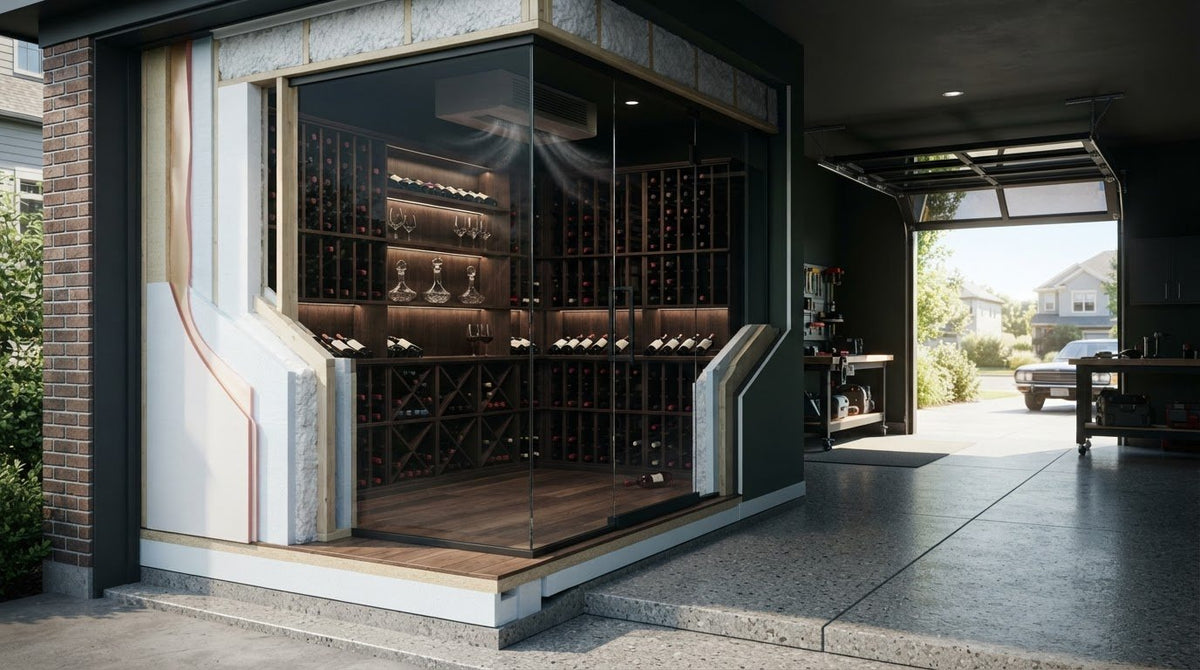 Garage Wine Room Extreme Climate Insulation: The Complete Engineering Guide (2026)