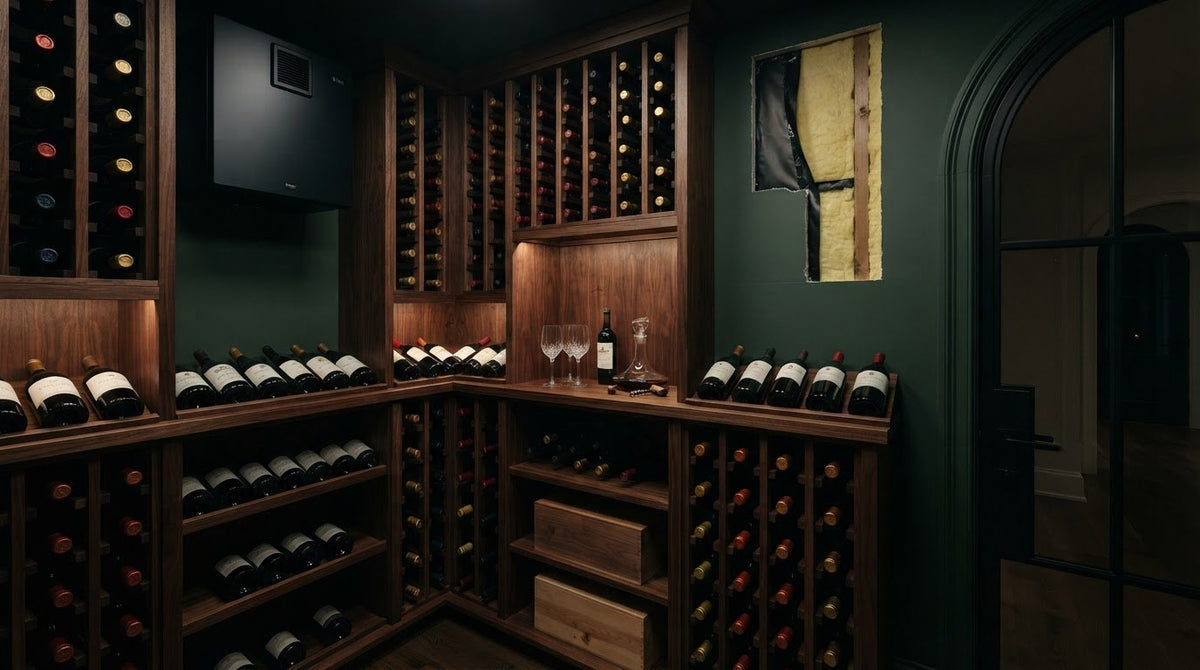 How to Convert a Spare Pantry Into a Temperature-Controlled Wine Room