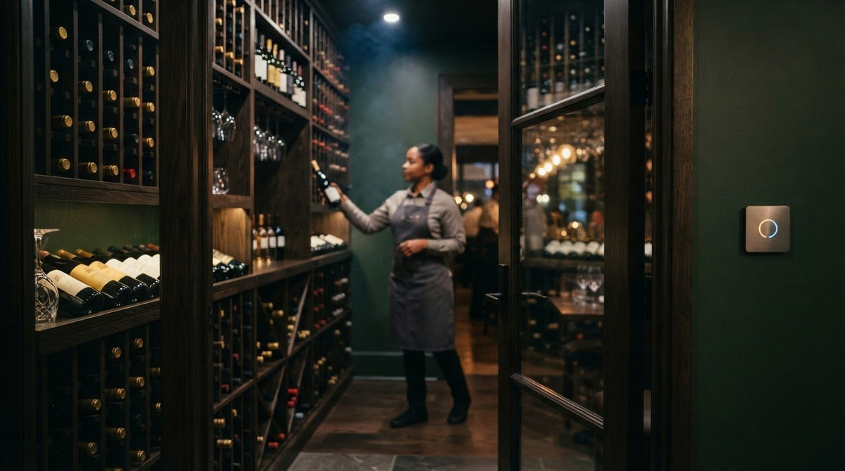Restaurant Wine Room Temperature Recovery When Doors Open