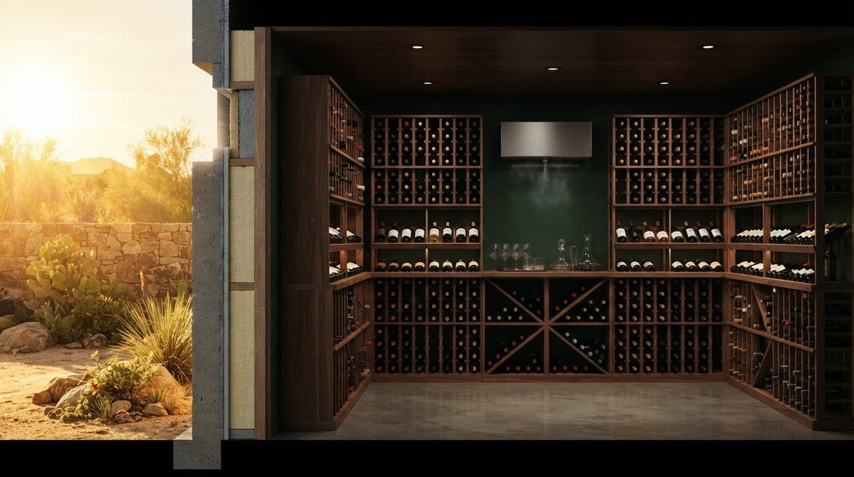 Wine Room Thermal Load Heat Gain Calculation for Hot Climates