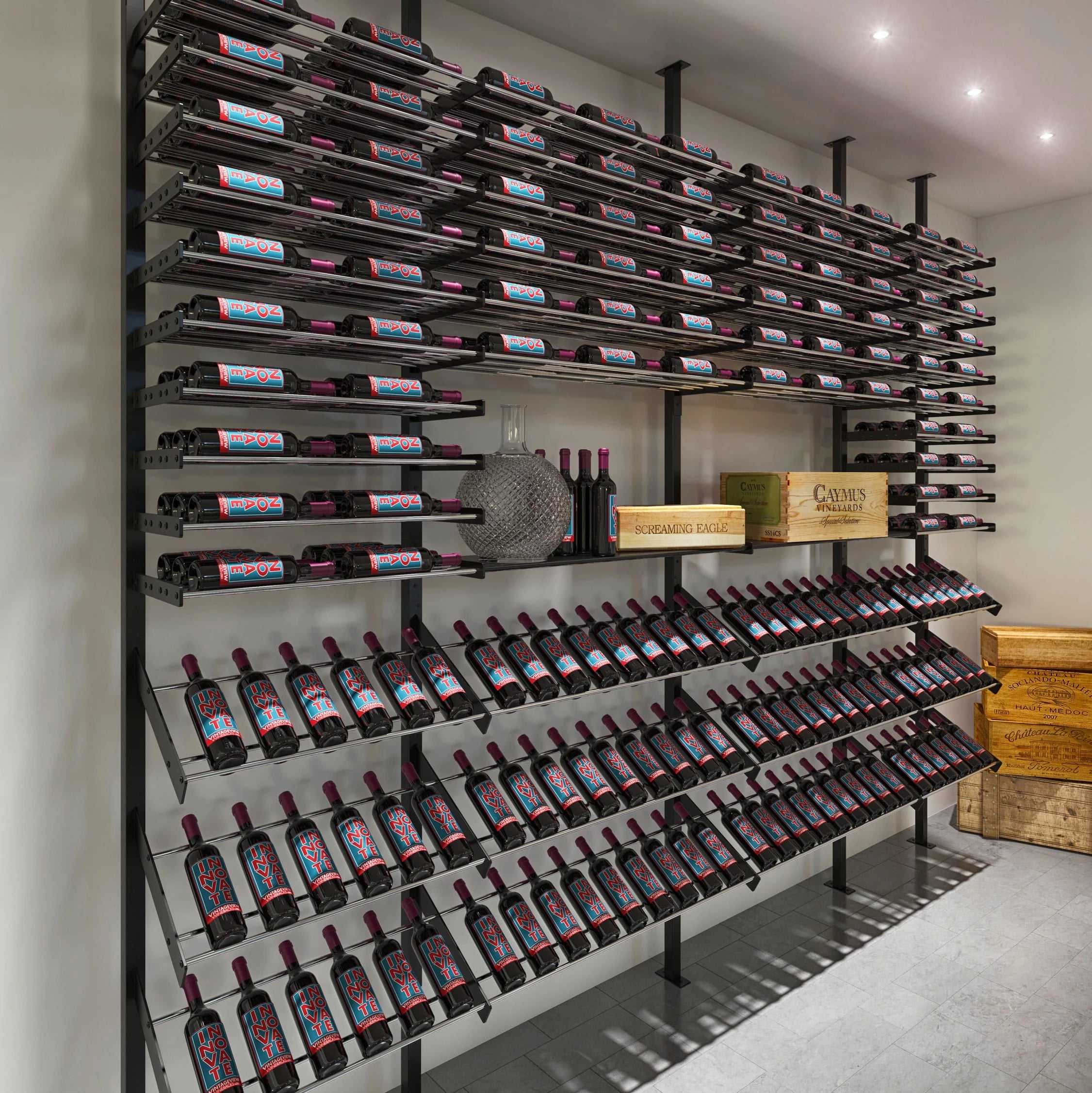 Evolution Wine Wall