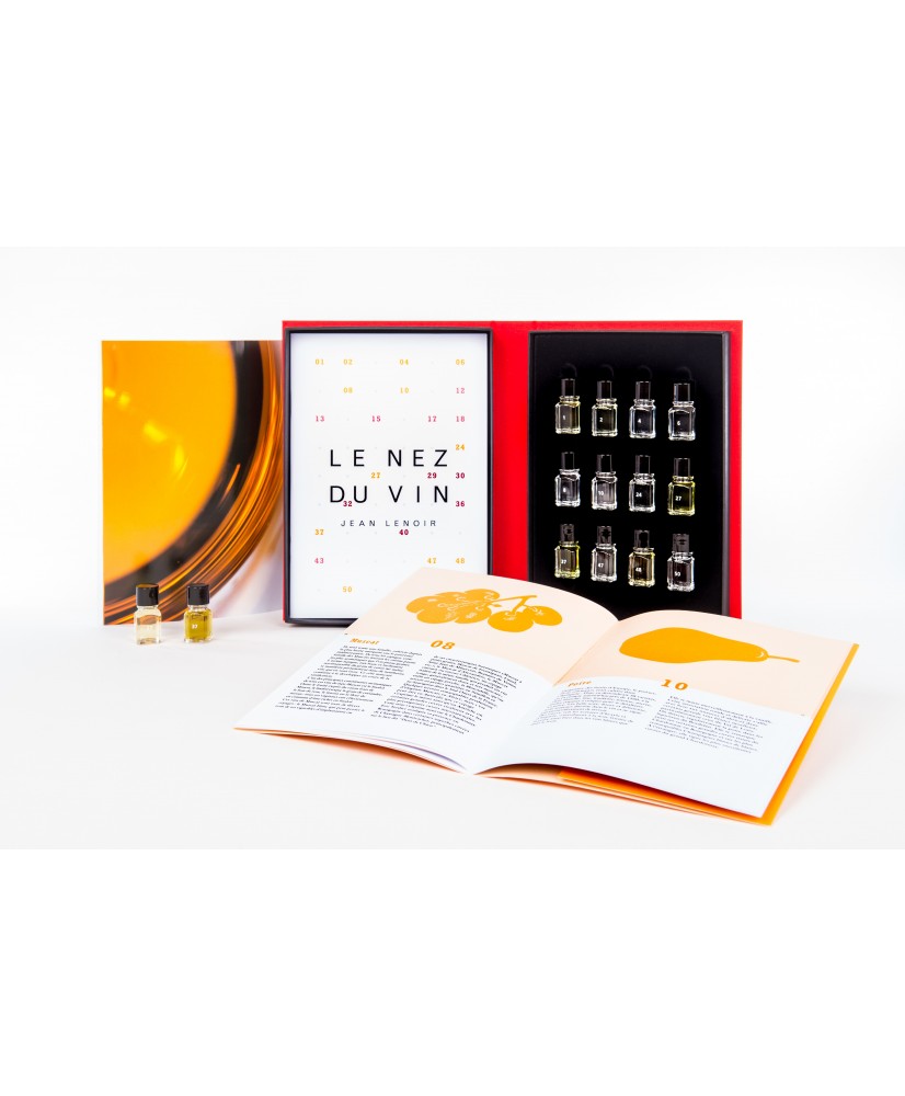 Le Nez du Vin Le Nez du Vin White Wine Aroma Kit – 12 Aromas