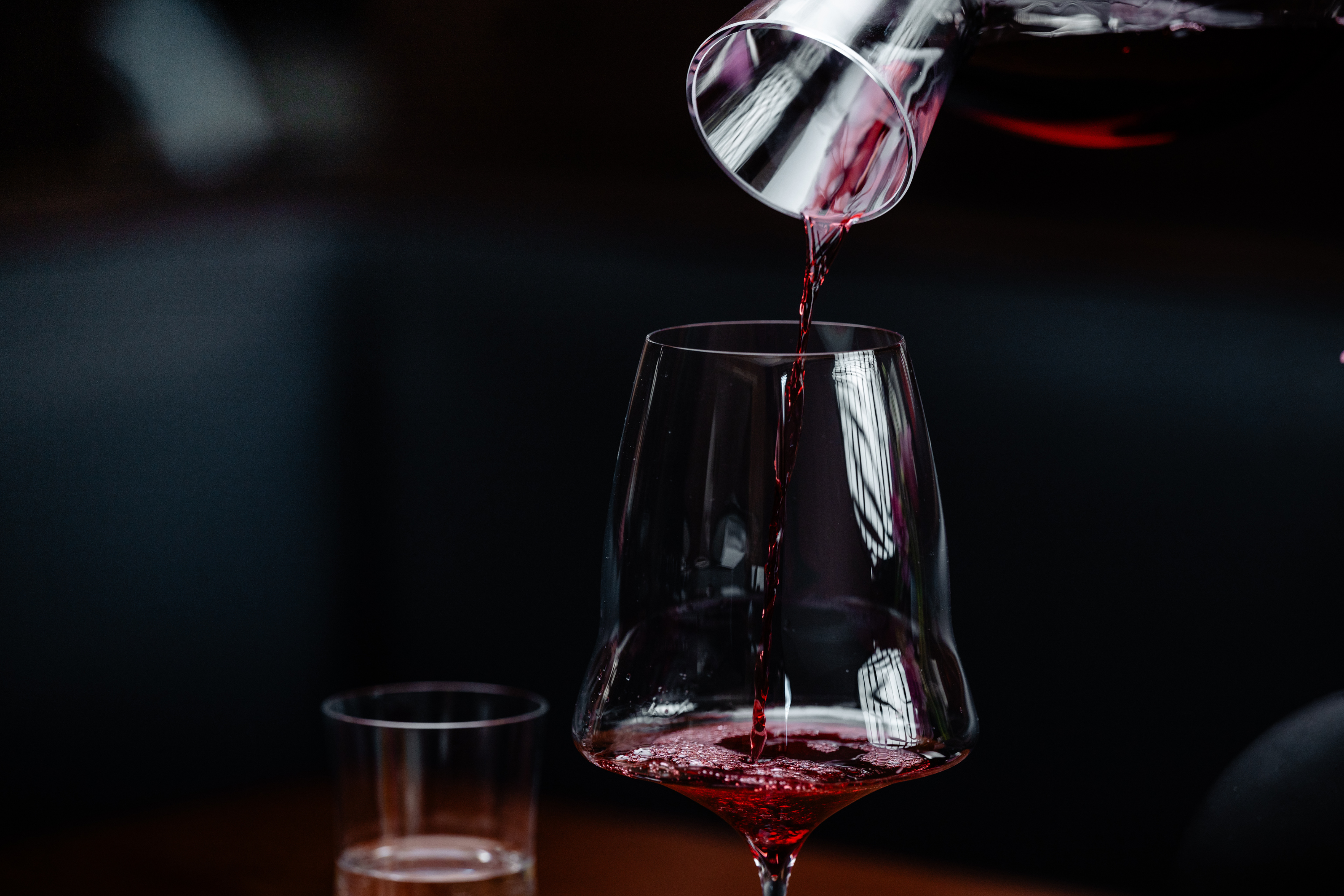 Josephinenhütte Josephine N° 3 Red Wine Glass Set of 2