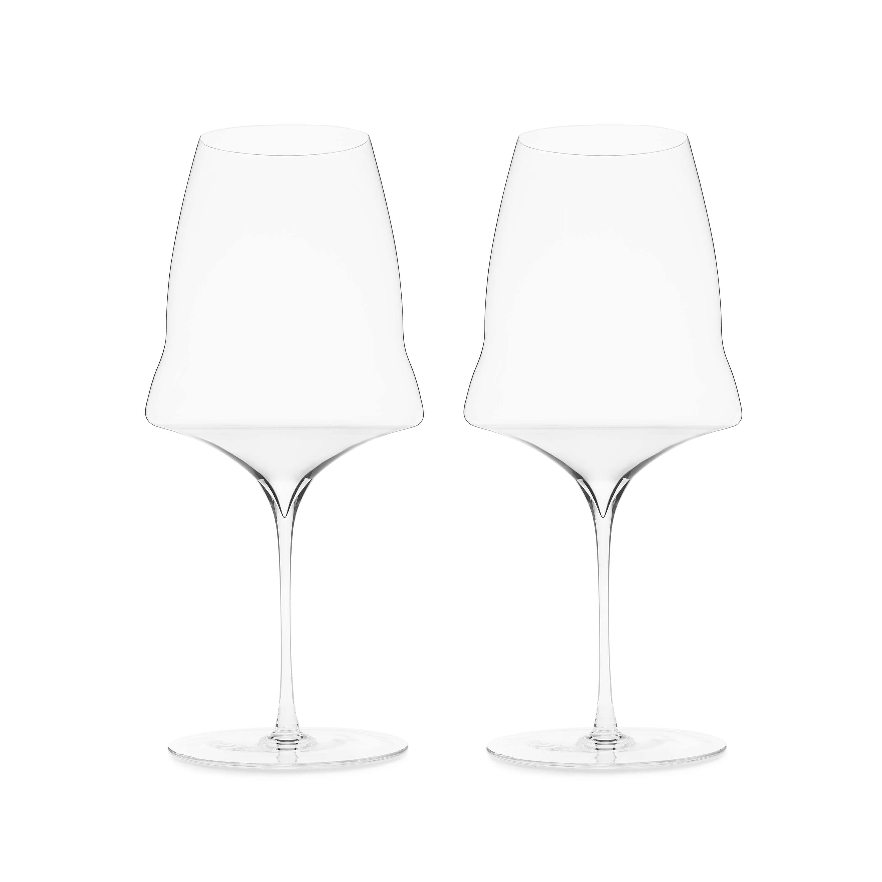 Josephinenhütte Josephine N° 3 Red Wine Glass Set of 2