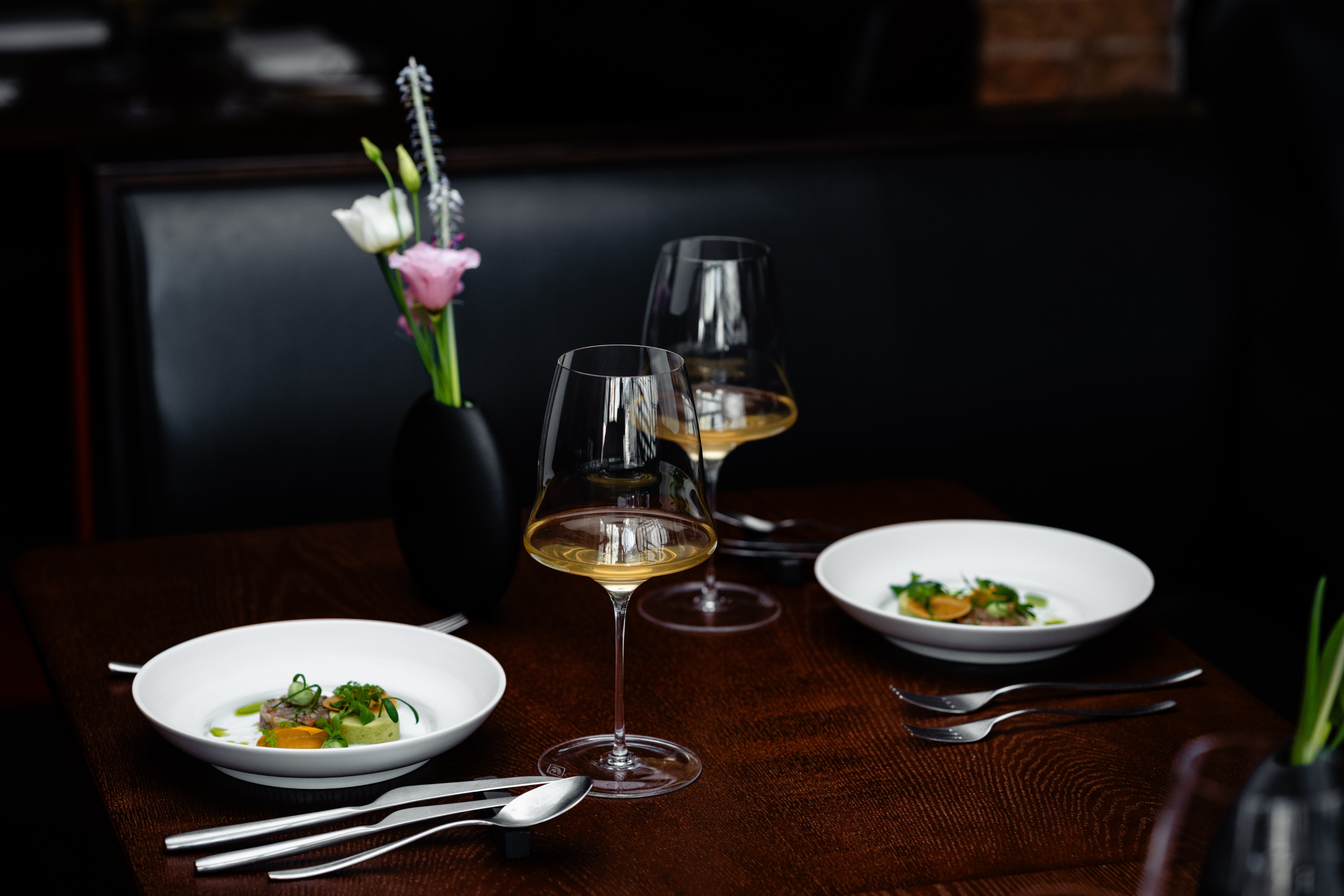 Josephinenhütte Josephine N° 3 Red Wine Glass Set of 2