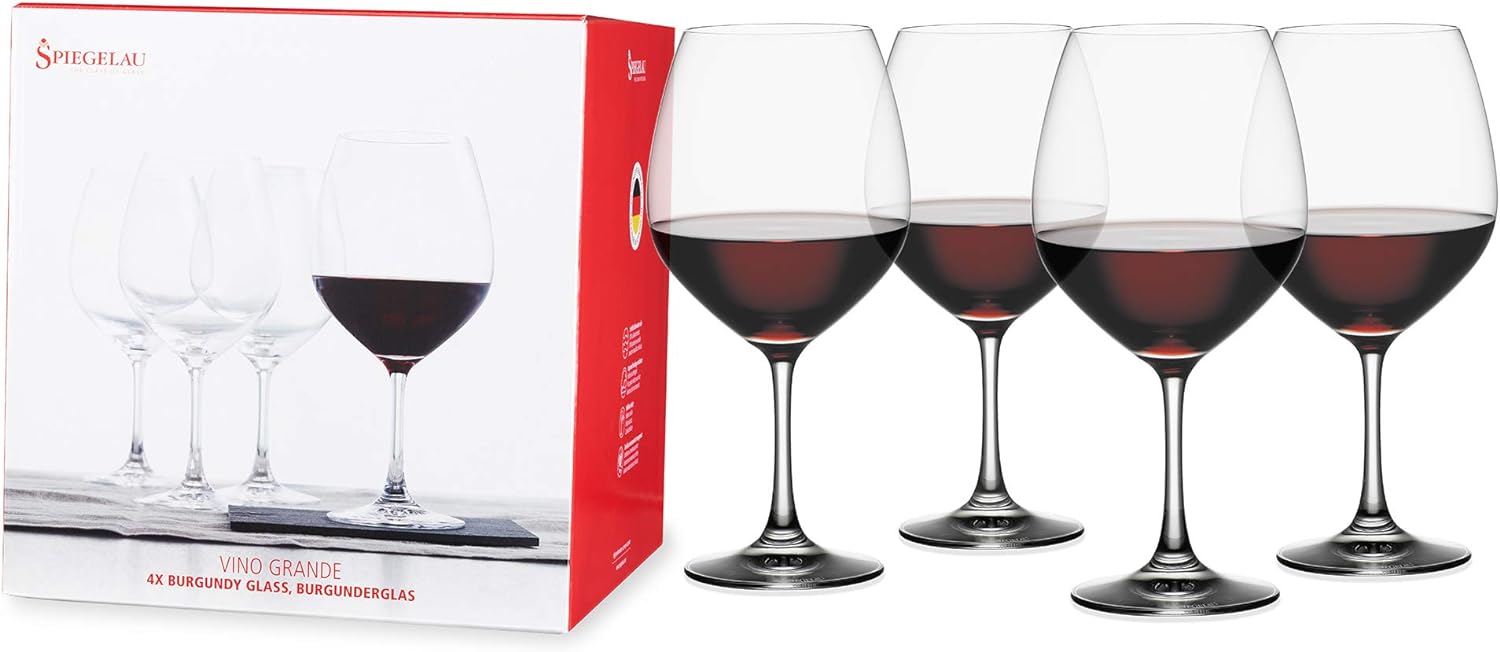 Spiegelau Burgundy Wine Glasses - Balloon Glasses