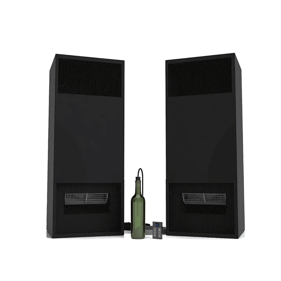 Système de refroidissement de cave à vin Twin Ceiling Mount 9000 – Sans conduit (Condenseur H.E. 220V)