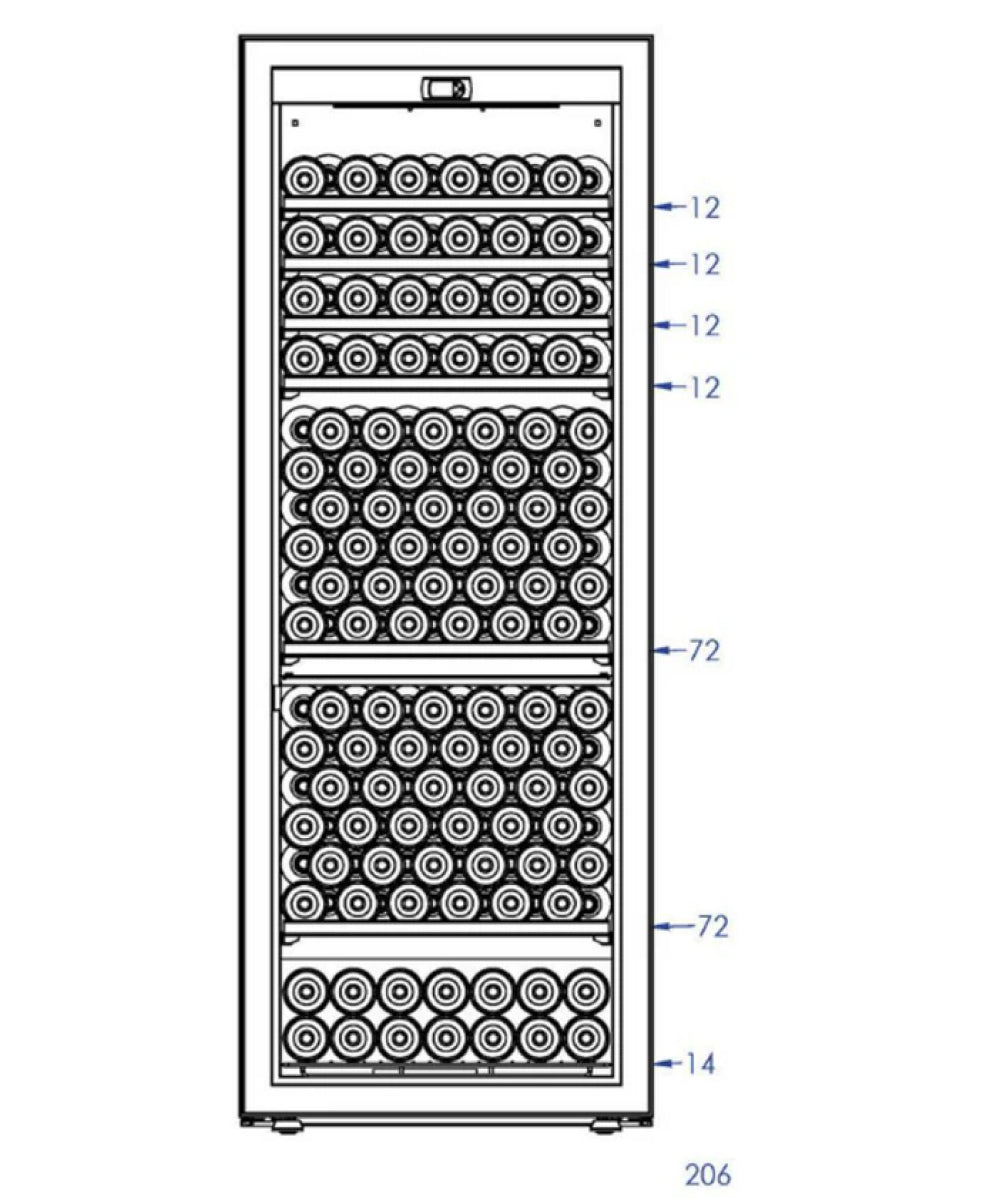 ArteVino Oxygen III - Wine Cabinet