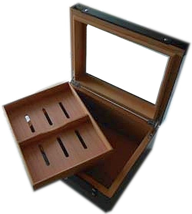 Black Button Humidor