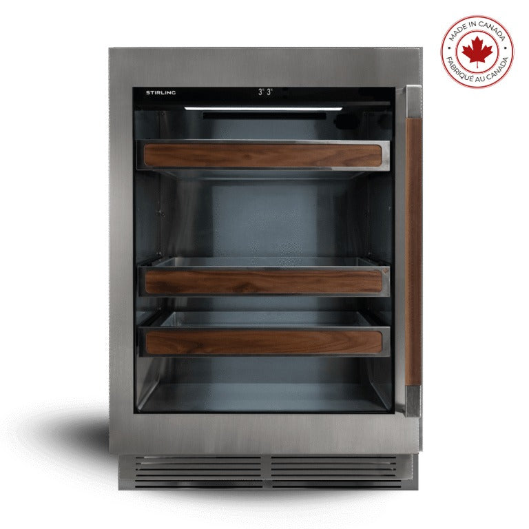 S4-125SS/PANR: 24" Single Zone Beverage Cooler - Made in Canada