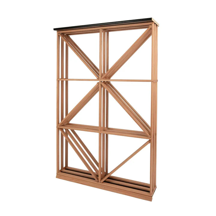 Modular Redwood Wine Racking F05 Diamond Wood Wine Rack