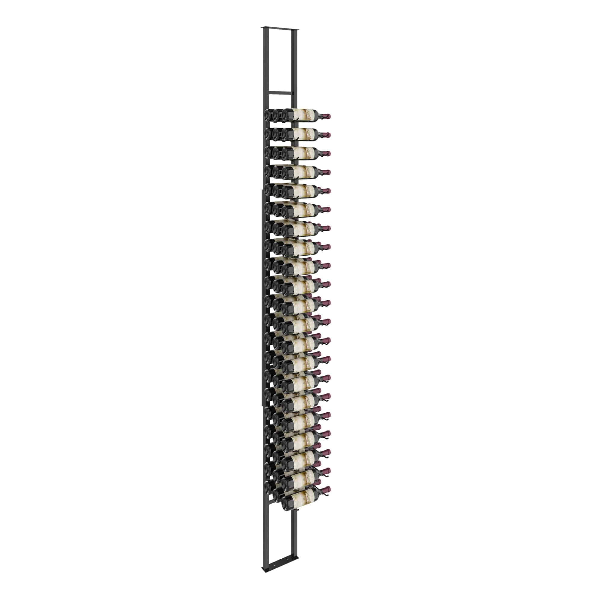 W Series Single Sided Floating Wine Rack 10 (floor-to-ceiling display)