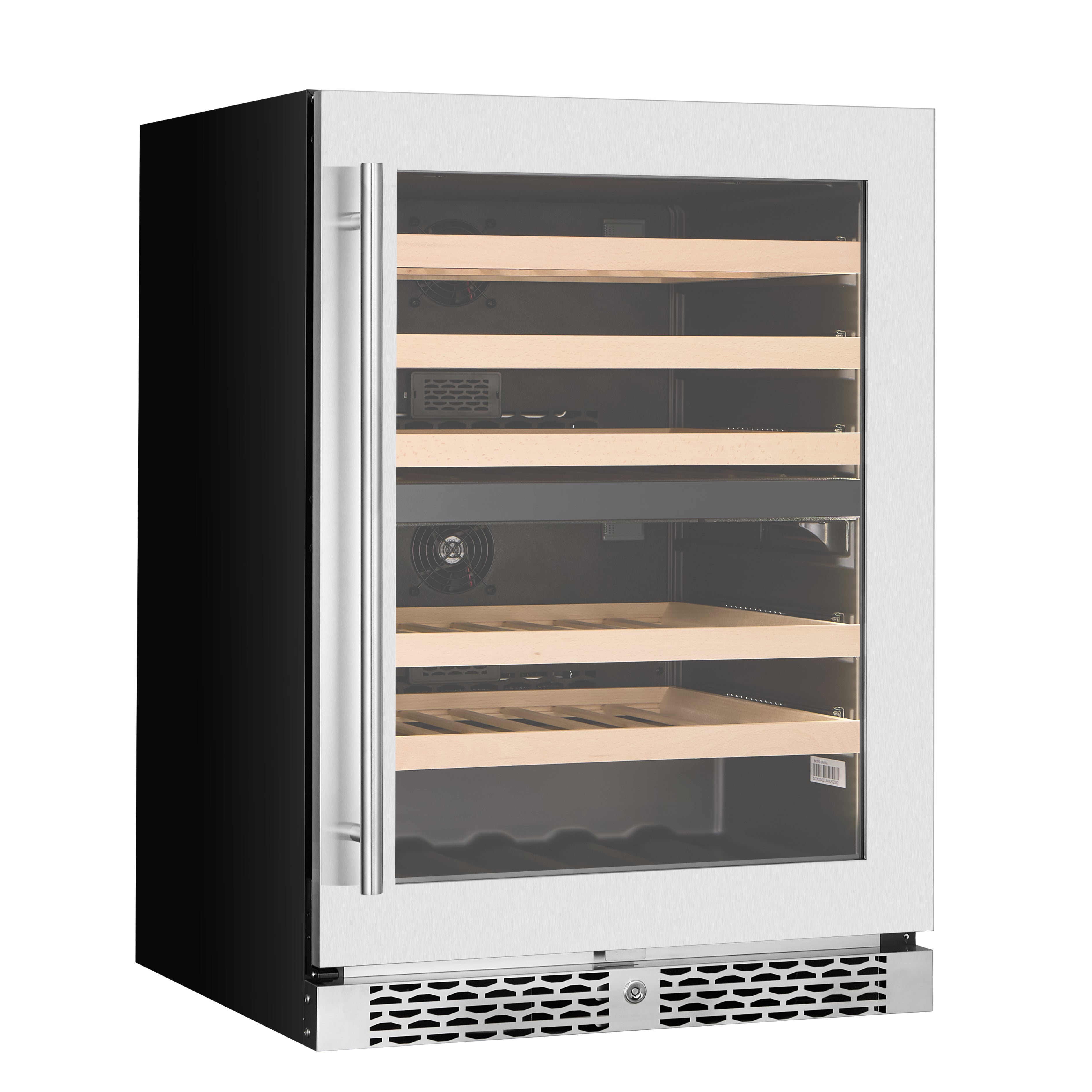 Vantaggio Wine Cellars Vantaggio V54 Dual Zone Stainless Steel Wine Cabinet
