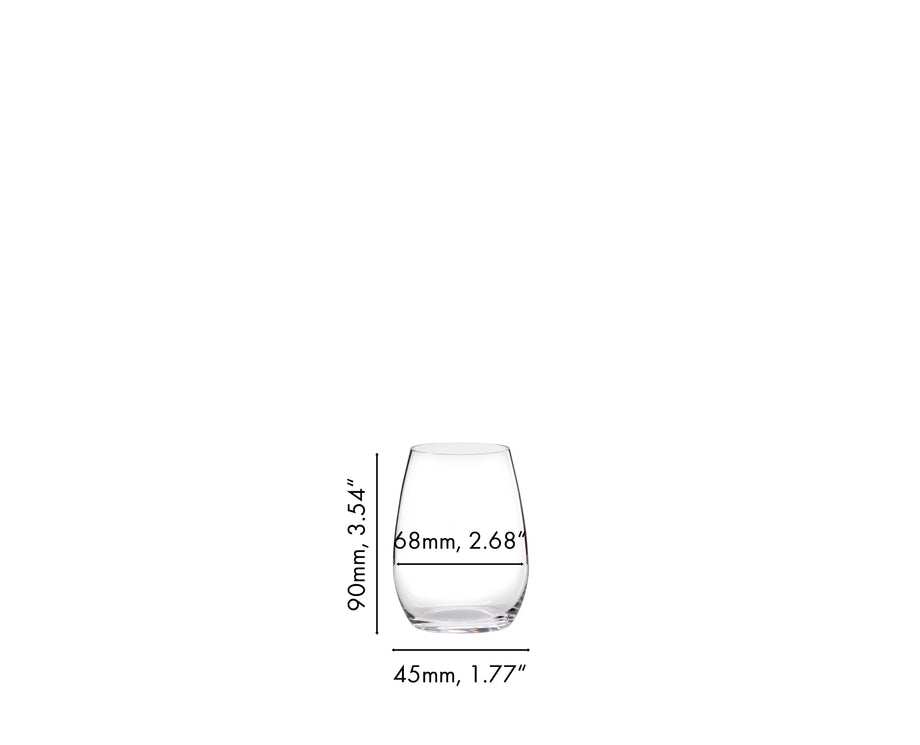 Riedel O Stemless Spirits Glass