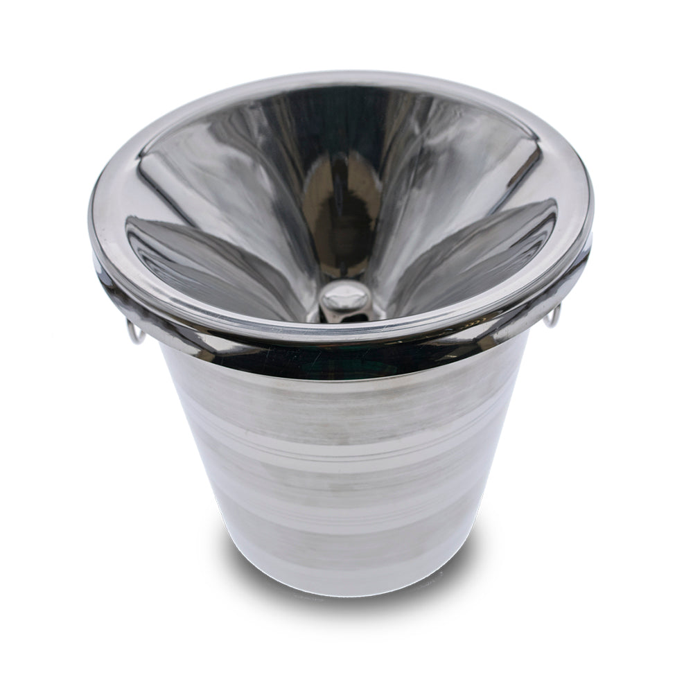 Stainless Steel Spittoon with Removable Lid