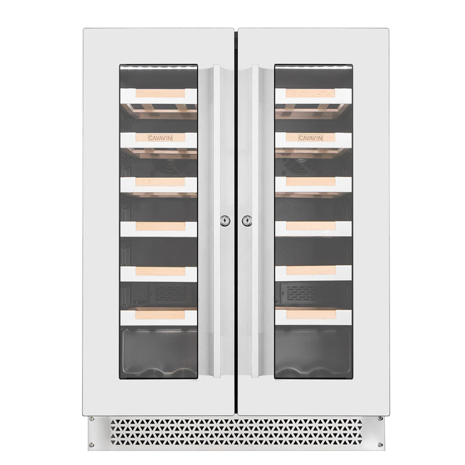 Cavavin Cavavin Vinoa 21 Bottle + 46 Can Dual Zone Wine and Beverage Center - French Doors