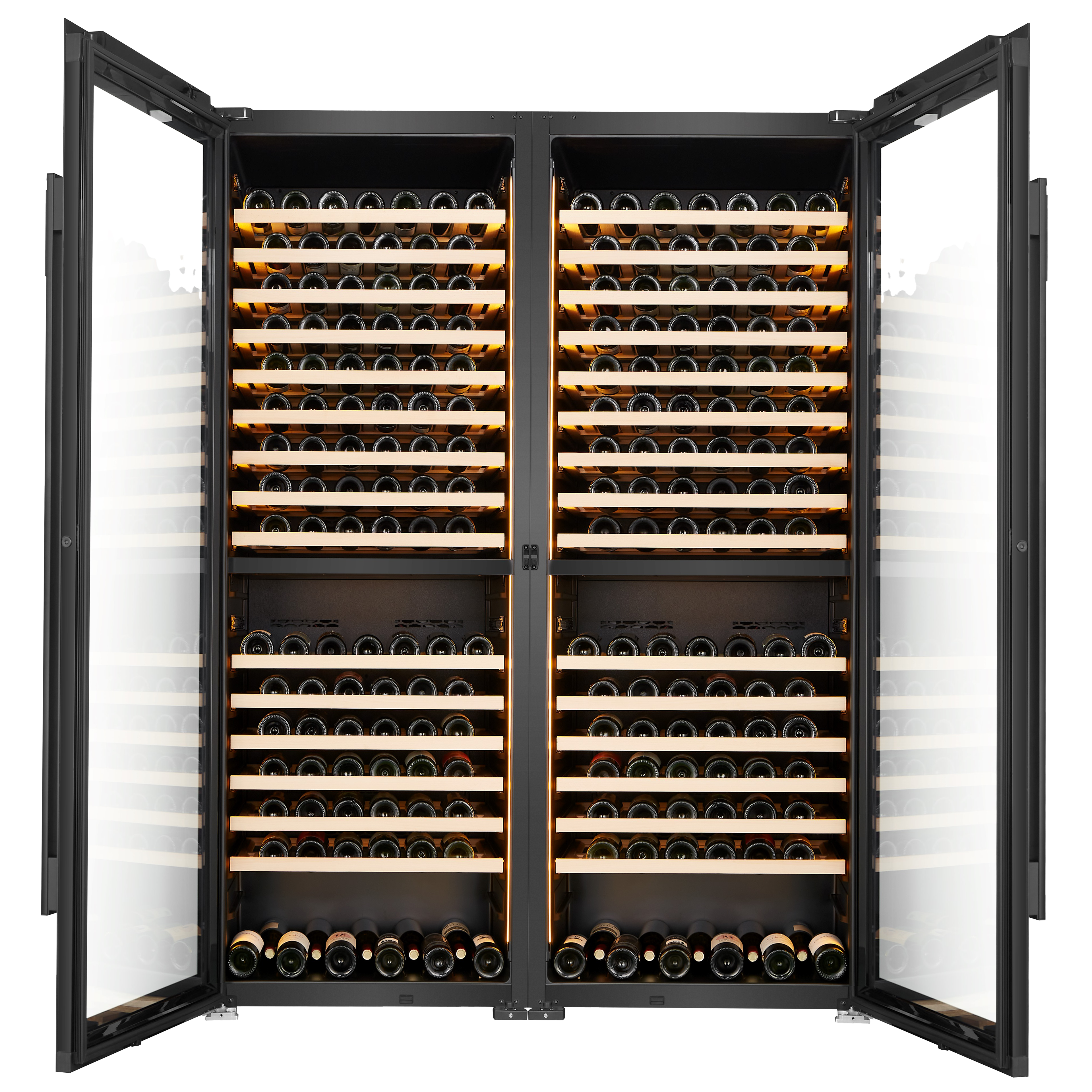 Vantaggio Wine Cellars V300 Dual Zone Wine Cabinet Duo