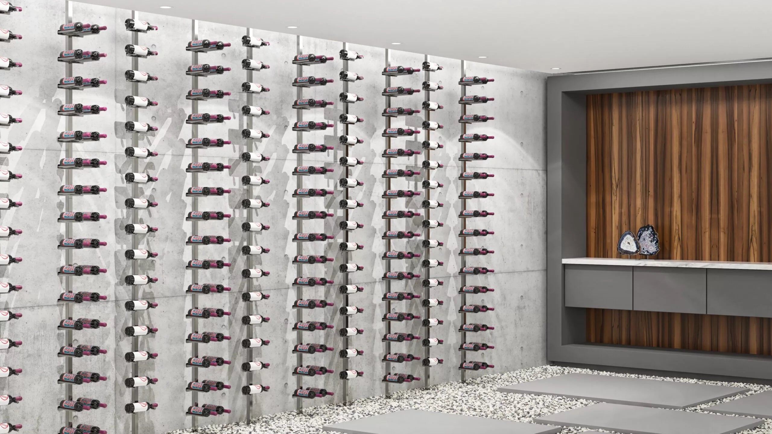 Vino Pins Single Sided Post Kit 10 (floor-to-ceiling wine rack system)