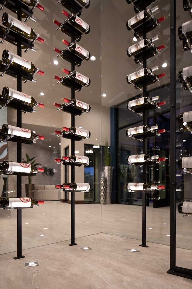 Vino Pins Double Sided Post Kit 10 (floor-to-ceiling wine rack system)