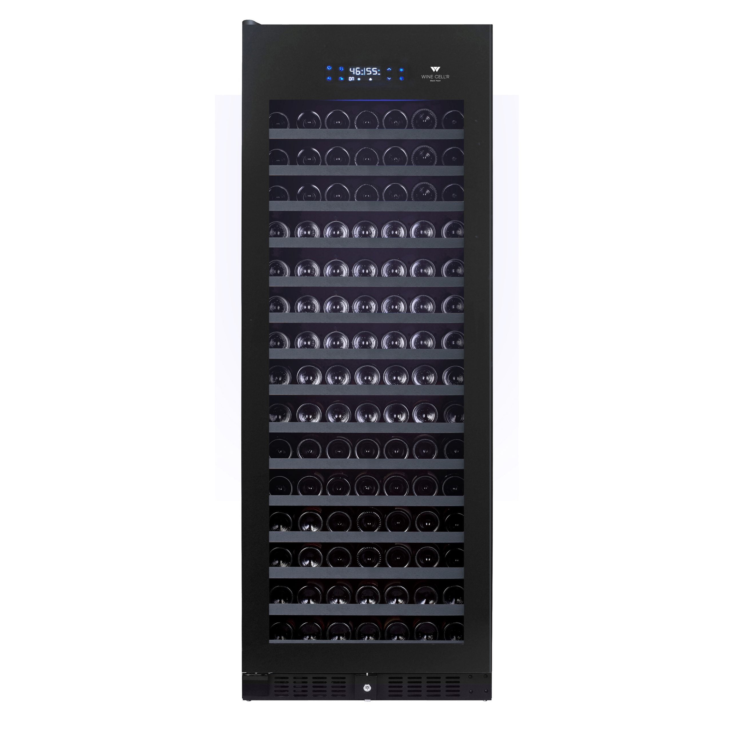 CellR Wine Cabinet - Black Pearl Collection Single Zone 194 Bottle