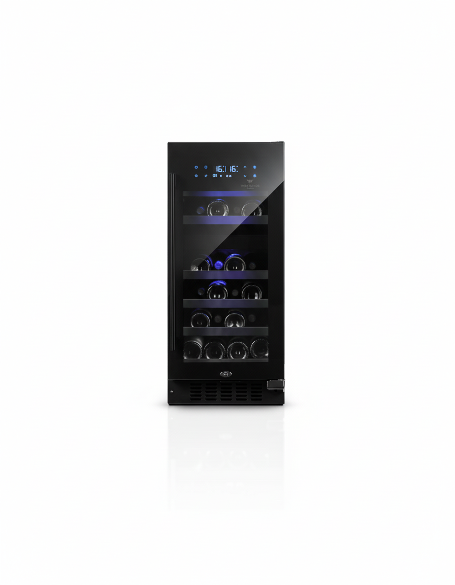 Wine Cell'R Wine Cell'R Black Pearl Collection Dual Zone 26 Bottle