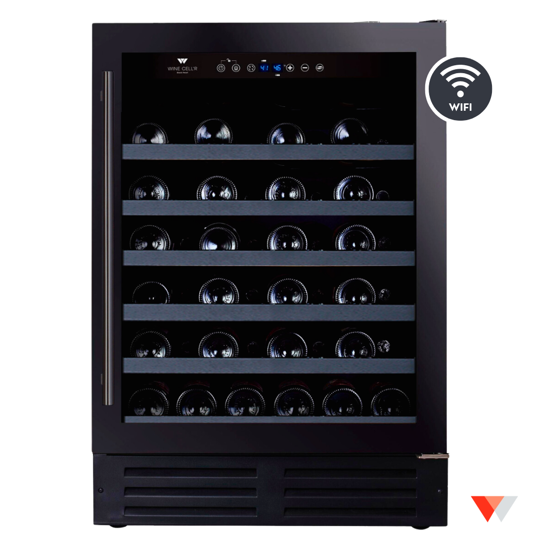 Wine Cell'R Wine Cell’R Black Pearl Collection Single Zone 46 Bottles