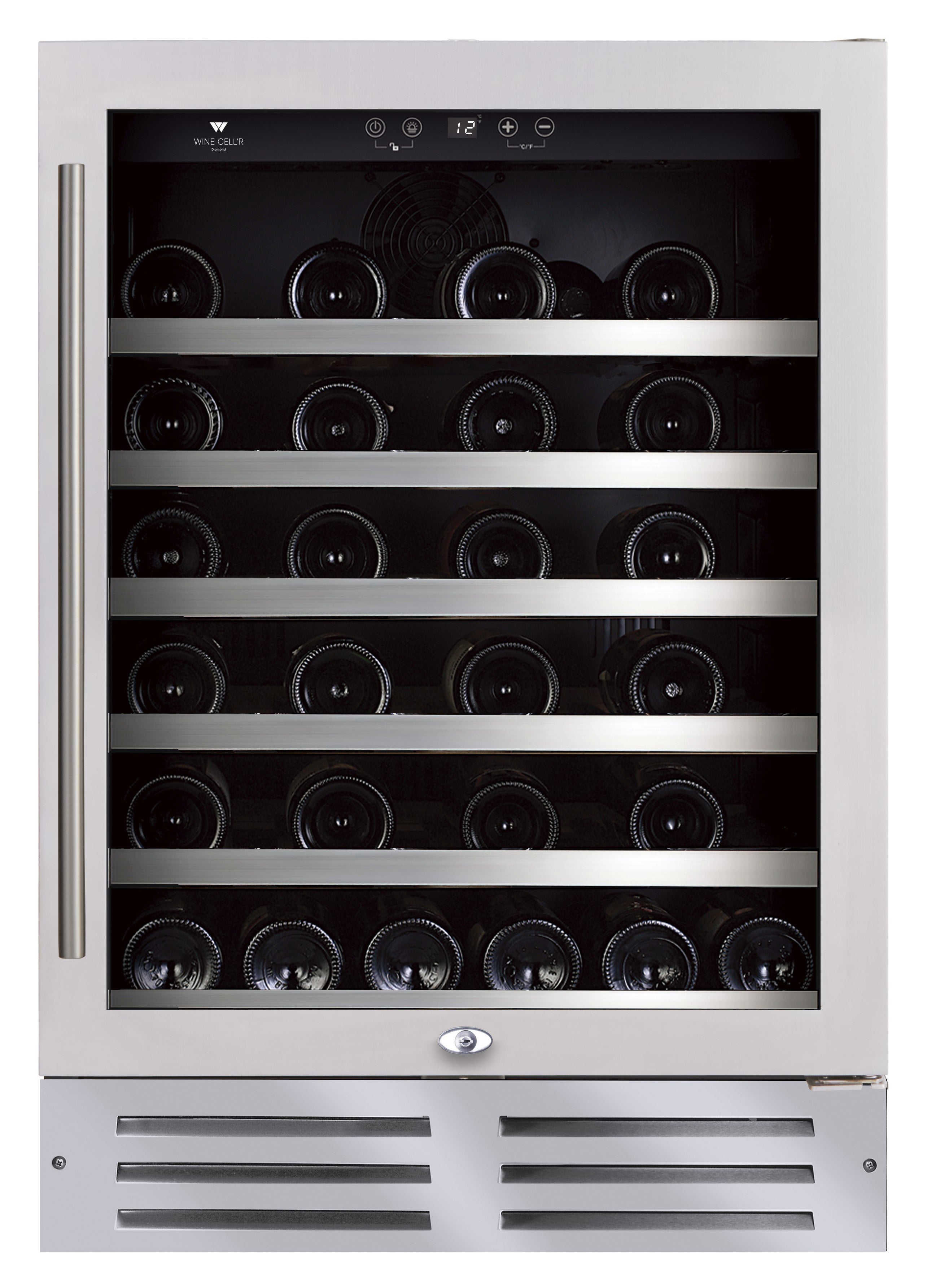 Wine CellR Diamond Series Single Zone 46 Bottle