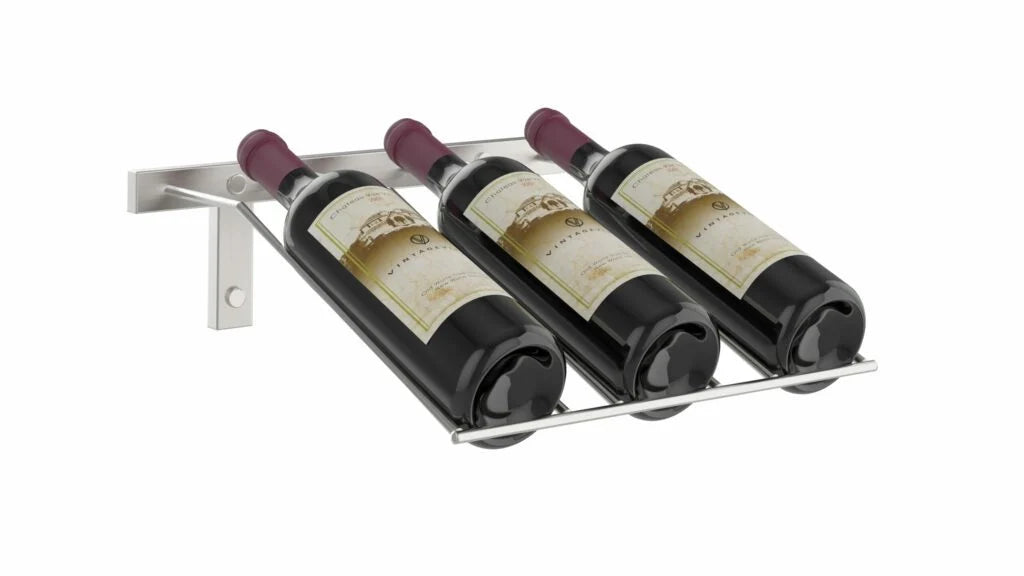 W Series Presentation Row (wall mounted metal wine rack)