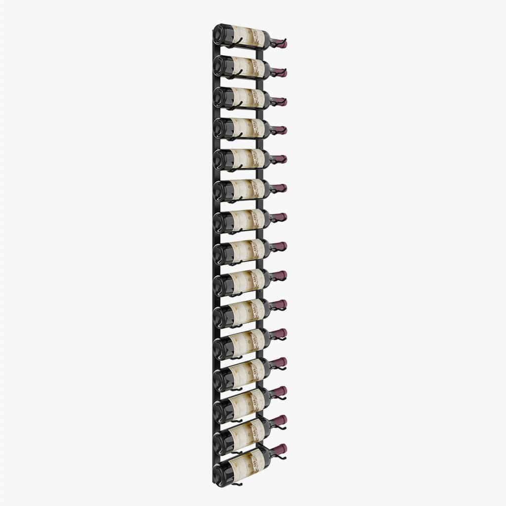 W Series Wine Rack 5 (wall mounted metal wine rack kit)