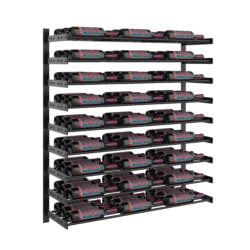 Evolution Wine Wall 45 3C (wall mounted metal wine rack)