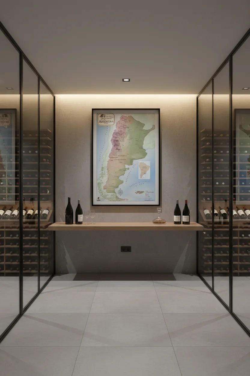 Vinmaps Wine Regions of Argentina Map