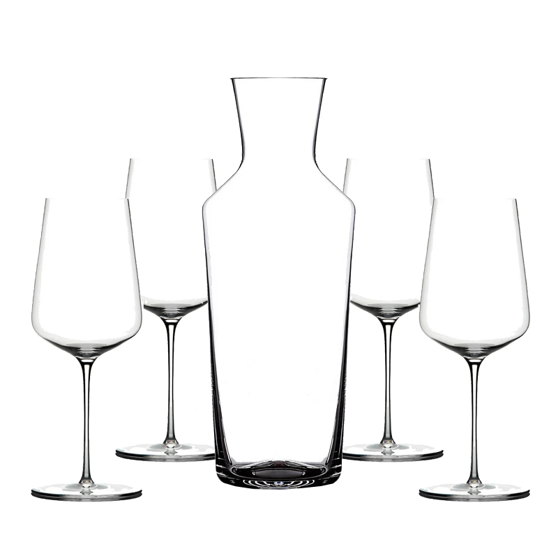 Decanter No. 75 + 4 Universal Wine Glass Set