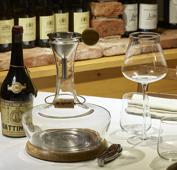 Legnoart CHÂTEAU DU GOÛT Decanter