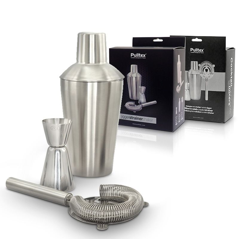 Stainless Steel Basic Cocktail Set – 3 piece set