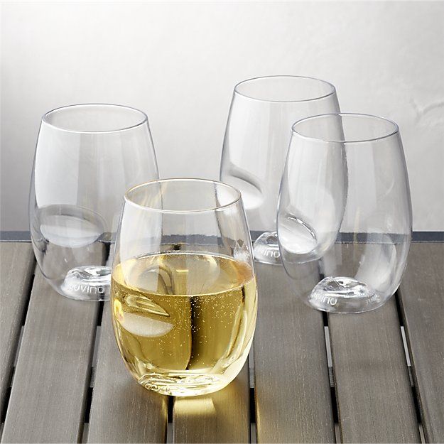 GoVino 16oz Shatterproof Tumblers