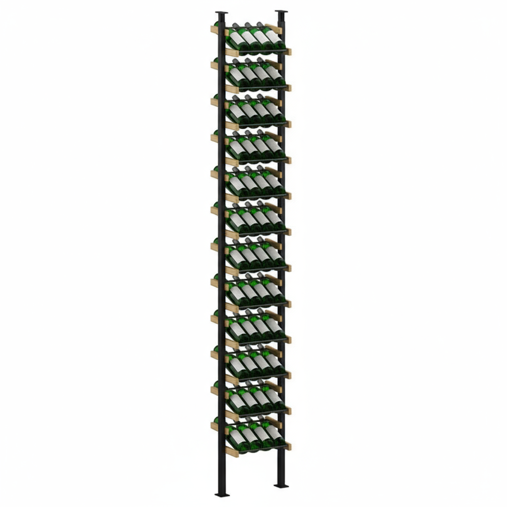 Premier Cru Wine Racks Premier Cru Modern - Display - Single Wide (17 1/2" Wide) - 1 Bottle Deep