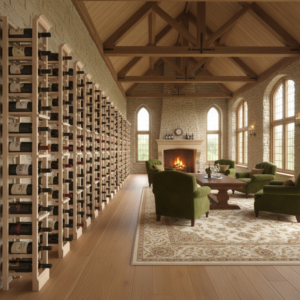 Full Height Magnum (1.5L) Single Column - Premier Cru Premium Wooden Racking