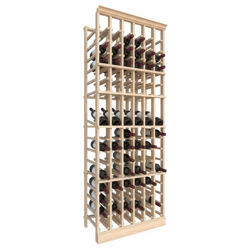 Full Height Standard (750ml) 6 Column - Premier Cru Premium Wooden Racking